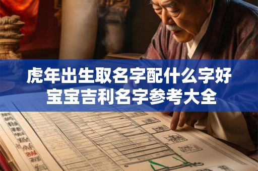 虎年出生取名字配什么字好 宝宝吉利名字参考大全