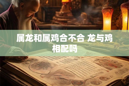 属龙和属鸡合不合 龙与鸡相配吗