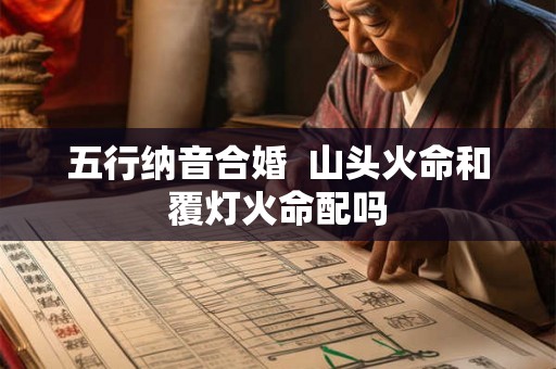 五行纳音合婚 山头火命和覆灯火命配吗 五行纳音合婚 山头火命和覆灯火命配吗