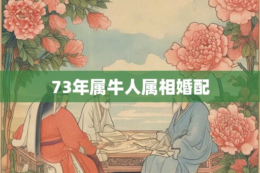 73年属牛人属相婚配