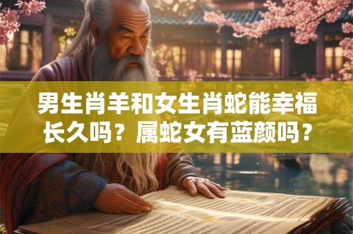 男生肖羊和女生肖蛇能幸福长久吗？属蛇女有蓝颜吗？