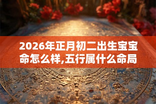 2026年正月初二出生宝宝命怎么样,五行属什么命局 2026年正月初二出生宝宝命怎么样,五行属什么命局