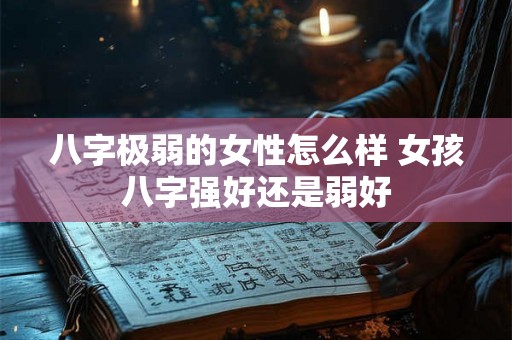 八字极弱的女性怎么样 女孩八字强好还是弱好 八字极弱的女性怎么样 女孩八字强好还是弱好