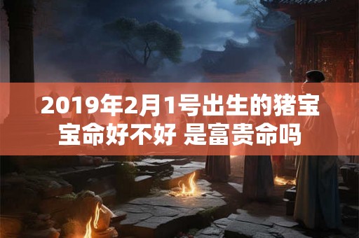 2019年2月1号出生的猪宝宝命好不好 是富贵命吗 2019年2月1号出生的猪宝宝命好不好 是富贵命吗