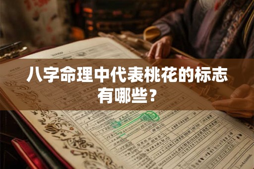 八字命理中代表桃花的标志有哪些？