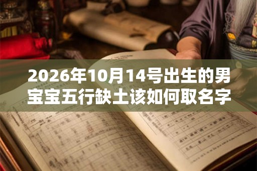 2026年10月14号出生的男宝宝五行缺土该如何取名字 2026年10月14号出生的男宝宝五行缺土该如何取名字