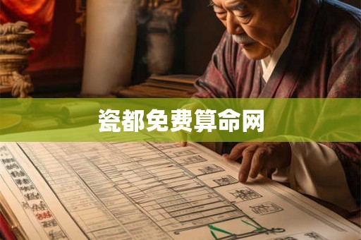 瓷都免费算命网