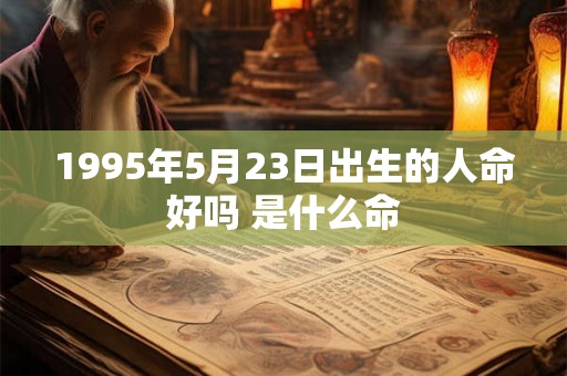 1995年5月23日出生的人命好吗 是什么命