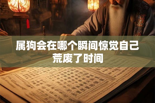 属狗会在哪个瞬间惊觉自己荒废了时间