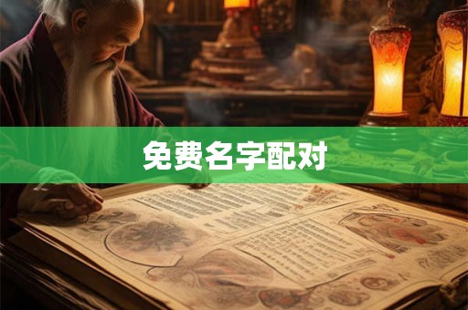 免费名字配对