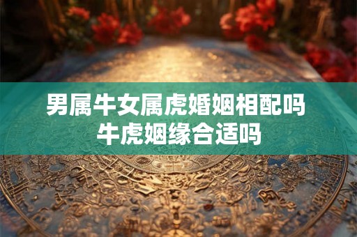 男属牛女属虎婚姻相配吗 牛虎姻缘合适吗