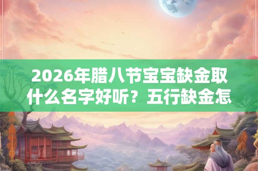 2026年腊八节宝宝缺金取什么名字好听？五行缺金怎么补救？