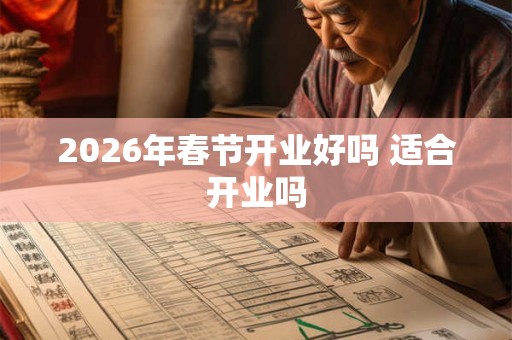 2026年春节开业好吗 适合开业吗