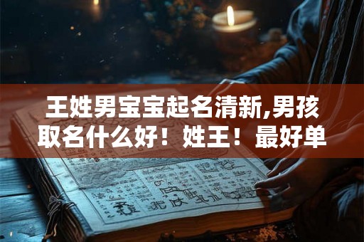 王姓男宝宝起名清新,男孩取名什么好！姓王！最好单名