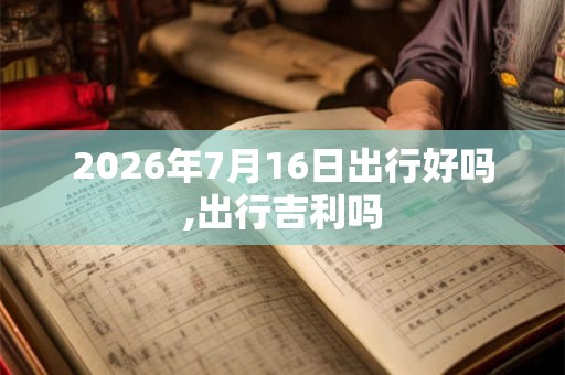 2026年7月16日出行好吗,出行吉利吗