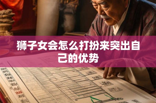 狮子女会怎么打扮来突出自己的优势