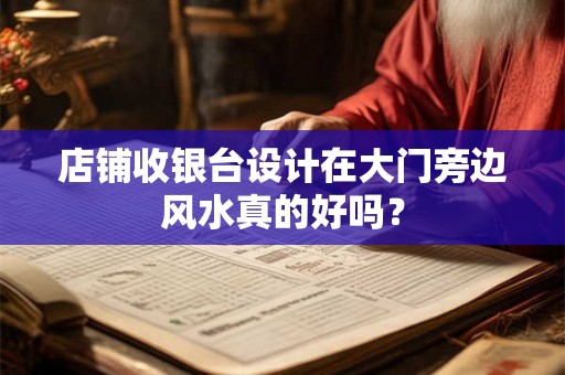 店铺收银台设计在大门旁边风水真的好吗? 店铺收银台设计在大门旁边风水真的好吗?