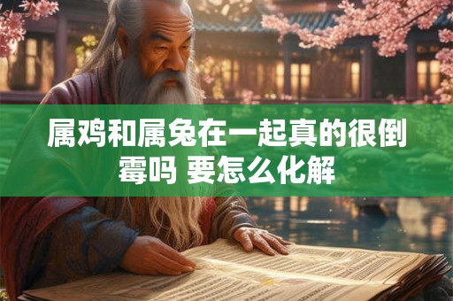 属鸡和属兔在一起真的很倒霉吗 要怎么化解