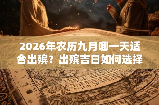 2026年农历九月哪一天适合出殡？出殡吉日如何选择？