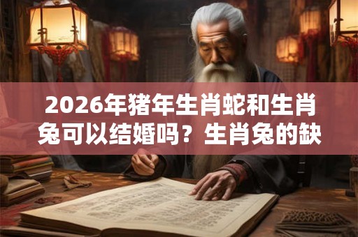 2026年猪年生肖蛇和生肖兔可以结婚吗？生肖兔的缺点是什么？