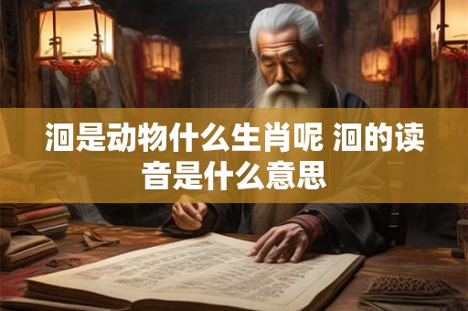 洄是动物什么生肖呢 洄的读音是什么意思