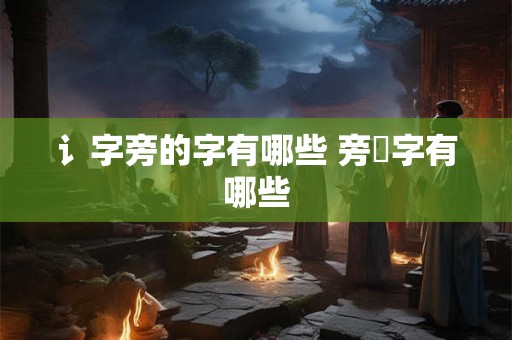 讠字旁的字有哪些 旁旳字有哪些