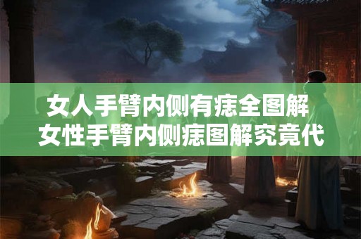 女人手臂内侧有痣全图解 女性手臂内侧痣图解究竟代表什么意义