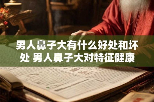 男人鼻子大有什么好处和坏处 男人鼻子大对特征健康和社交有什么影响