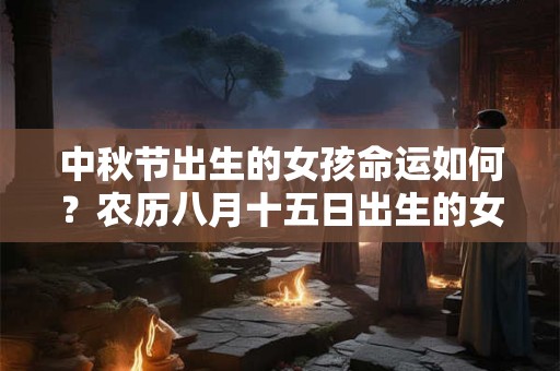 中秋节出生的女孩命运如何？农历八月十五日出生的女孩真的克夫吗？