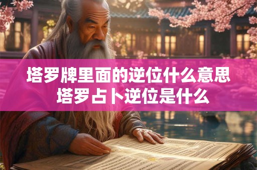 塔罗牌里面的逆位什么意思  塔罗占卜逆位是什么