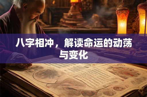 八字相冲，解读命运的动荡与变化