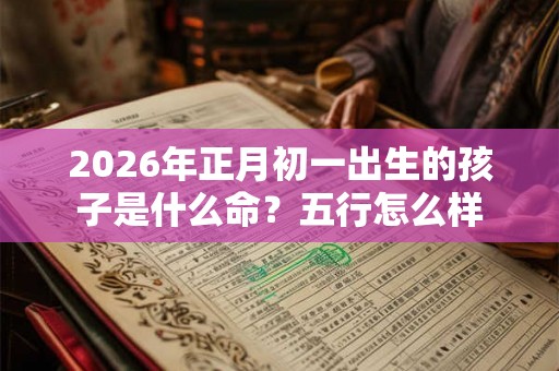 2026年正月初一出生的孩子是什么命？五行怎么样