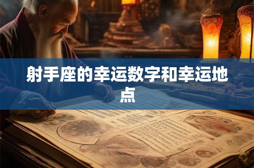射手座的幸运数字和幸运地点