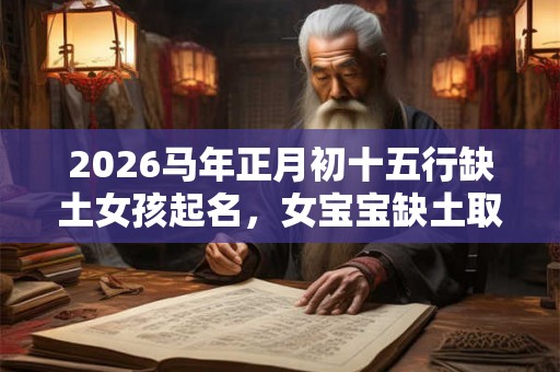 2026马年正月初十五行缺土女孩起名,女宝宝缺土取名 2026马年正月初十五行缺土女孩起名,女宝宝缺土取名