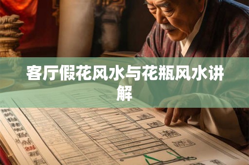 客厅假花风水与花瓶风水讲解