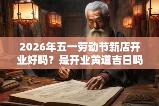 2026年五一劳动节新店开业好吗？是开业黄道吉日吗？