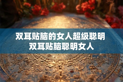 双耳贴脑的女人超级聪明 双耳贴脑聪明女人