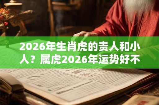 2026年生肖虎的贵人和小人？属虎2026年运势好不好？