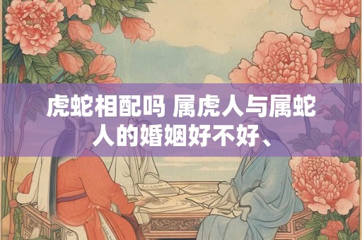 虎蛇相配吗 属虎人与属蛇人的婚姻好不好、