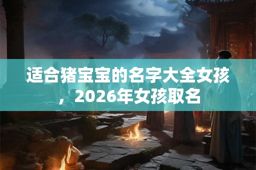 适合猪宝宝的名字大全女孩，2026年女孩取名