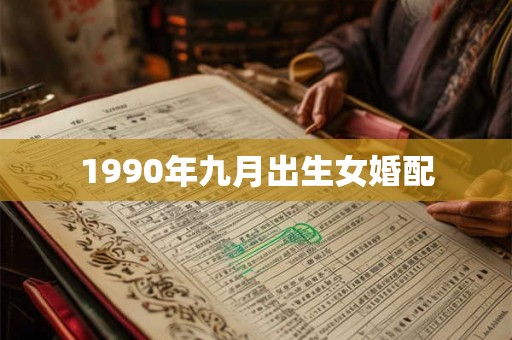 1990年九月出生女婚配 1990年九月出生女婚配