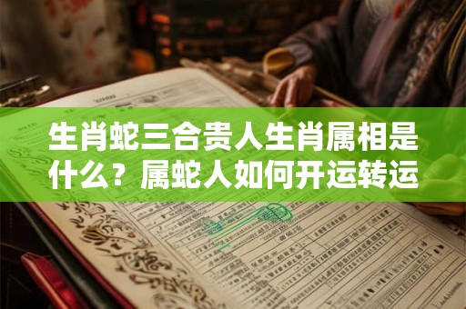 生肖蛇三合贵人生肖属相是什么？属蛇人如何开运转运？