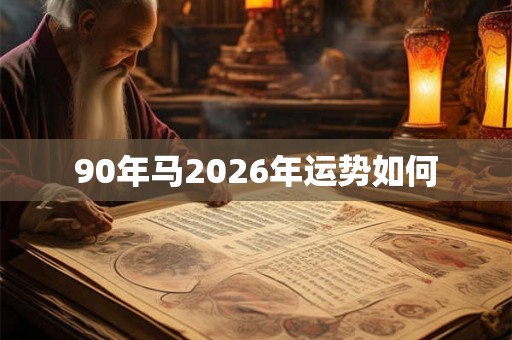 90年马2026年运势如何