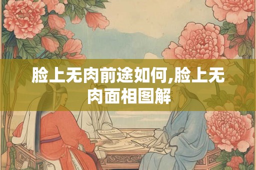 脸上无肉前途如何,脸上无肉面相图解