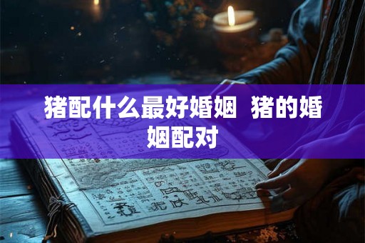 猪配什么最好婚姻  猪的婚姻配对