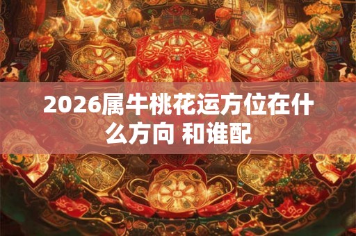 2026属牛桃花运方位在什么方向 和谁配