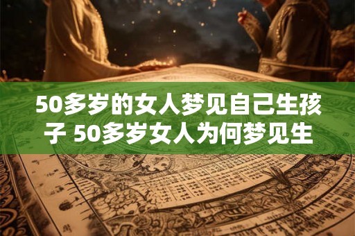 50多岁的女人梦见自己生孩子 50多岁女人为何梦见生孩子