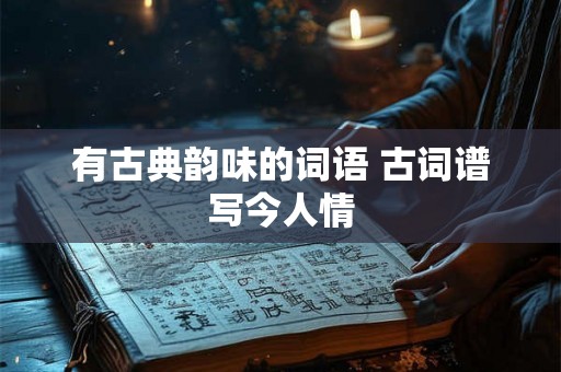 有古典韵味的词语 古词谱写今人情 有古典韵味的词语 古词谱写今人情