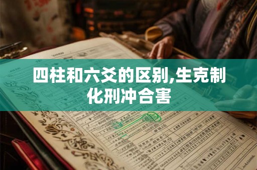 四柱和六爻的区别,生克制化刑冲合害