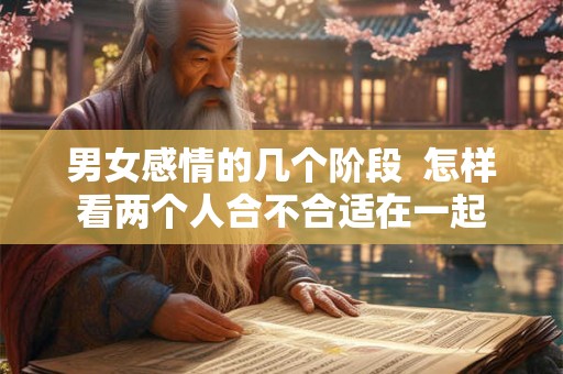 男女感情的几个阶段 怎样看两个人合不合适在一起 男女感情的几个阶段 怎样看两个人合不合适在一起